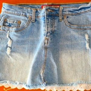 Juniors Size 9 Jean skirt